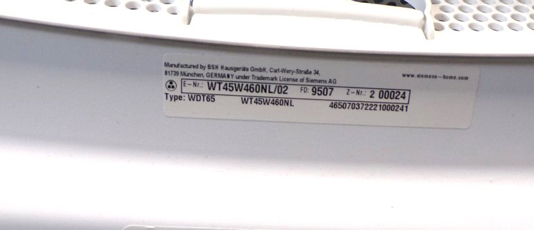 Siemens WT45W460NL - warmtepomp droger - 2dehands