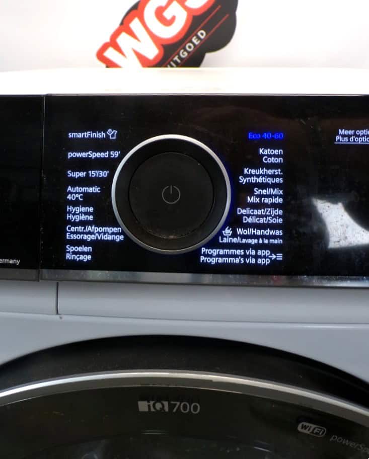 Siemens wasmachine - WG56B2ACFG - 10kg