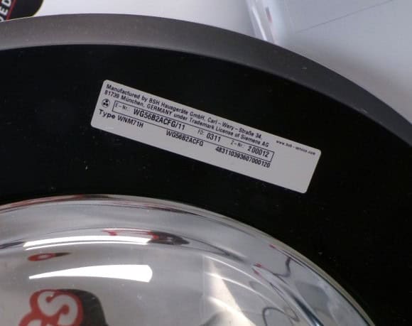 Siemens wasmachine - WG56B2ACFG - 10kg