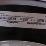 Bosch wasmachine - WGG244ZONL - 9 kg