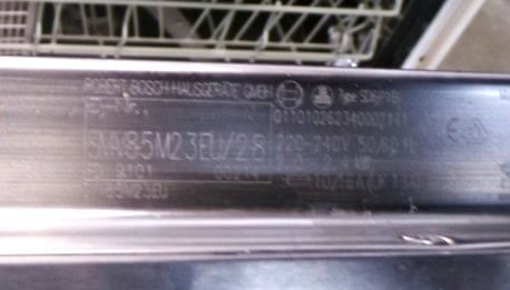 Bosch SMV85M23EU inbouw vaatwasser - 2ehands