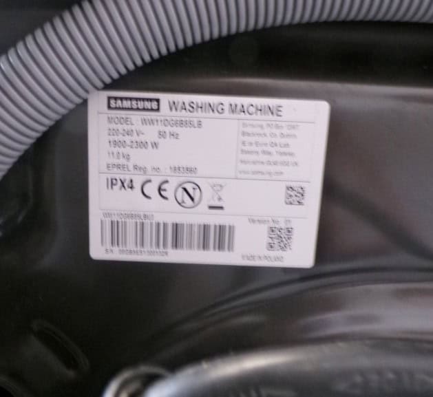 Samsung wasmachine - WW11DG6b85LB - 11kg