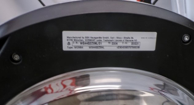 Siemens wasmachine - wg44g2z5nl - 9 kg
