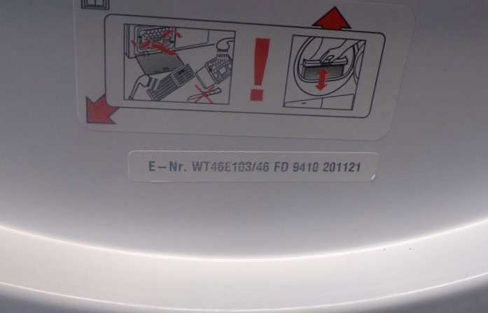 Siemens 2ehands condensdroger - WT46E103