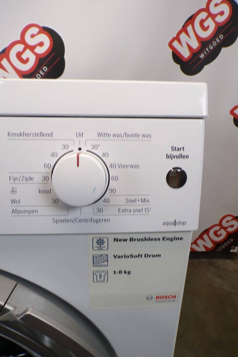 Bosch wasmachine gebruikt - 8kg