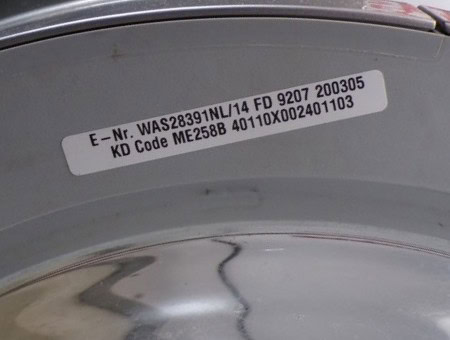 Bosch 2ehands wasmachine - WAS28391NL - 9kg