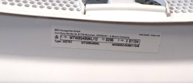 Bosch warmtepomp droger - WTW85495NL - 2dehands