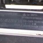 Siemens SN55M588EU half inbouw vaatwasser - 2ehands