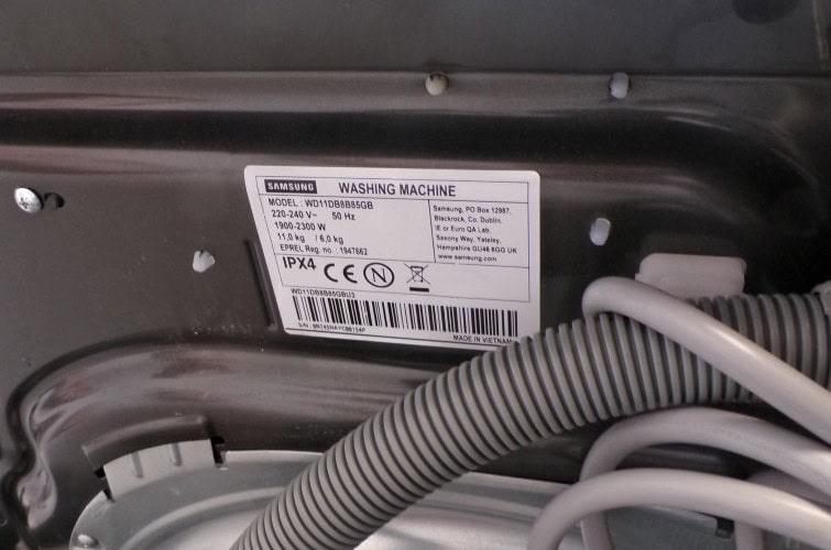 Samsung WD11DB8B85GB was-droog machine - 11kg