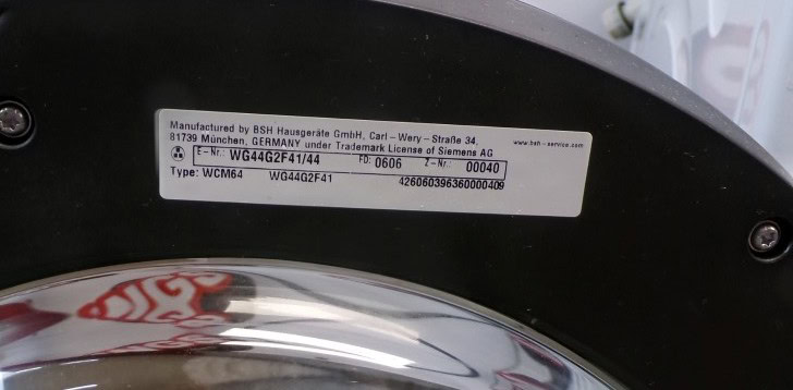 Siemens WG44G2F4 wasmachine - 9 kg