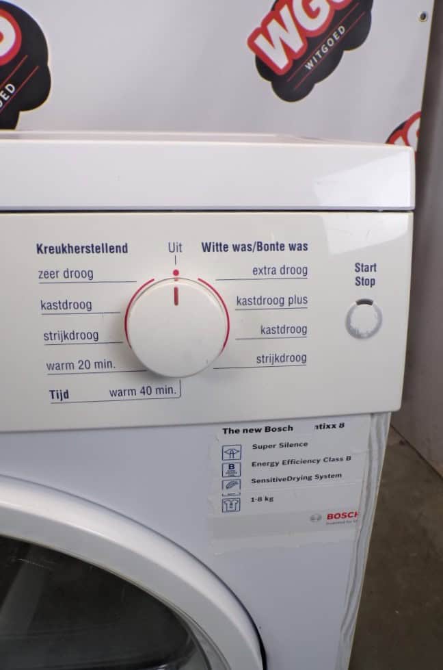 Bosch 2ehands wasdroger - 8 kg