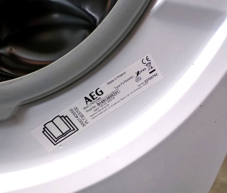 AEG LF62CS86 wasmachine - 8kg - 2ehands