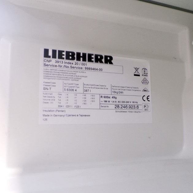 Liebherr CNP 3913 koelvriescombinatie - 2ehands