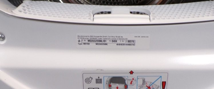 Siemens warmtepompdroger - WQ35G2D0NL - 8 kg