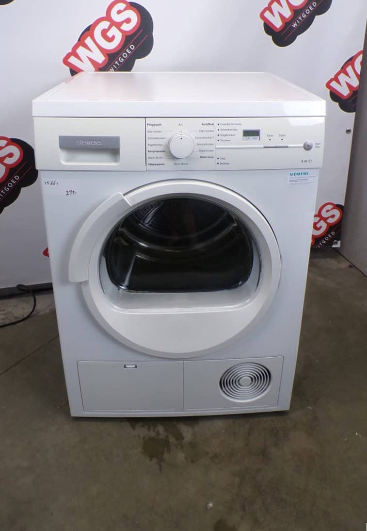 Siemens 2ehands condensdroger - WT46E370EX - 7kg