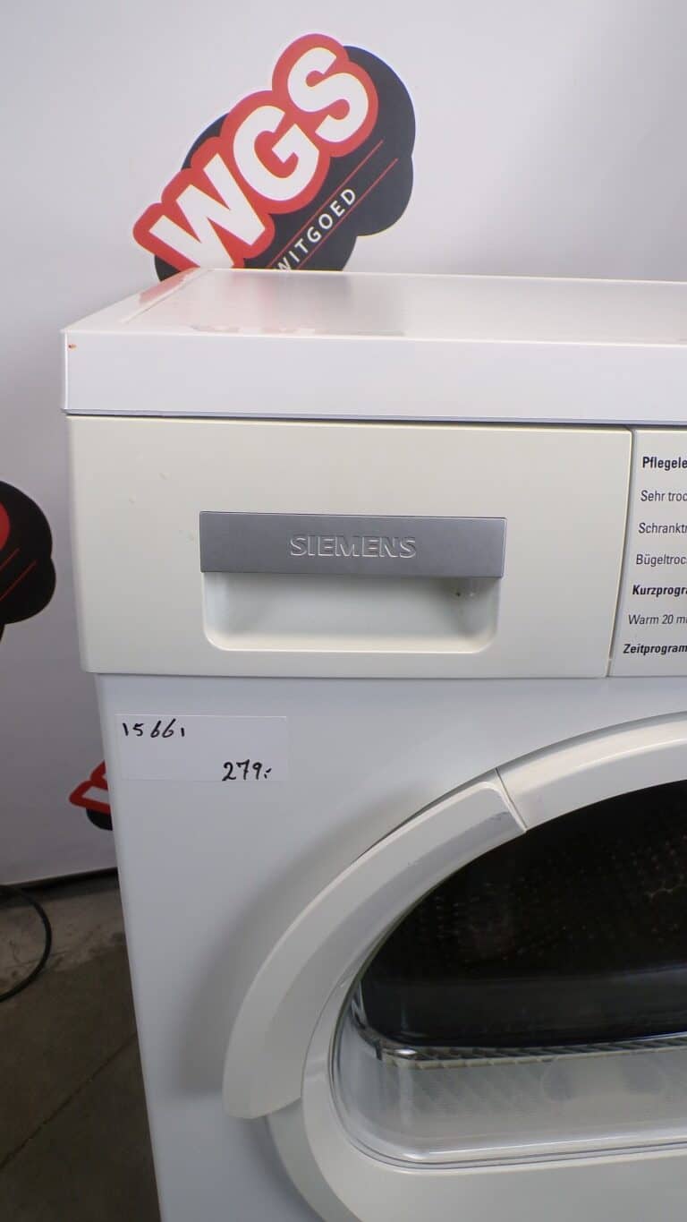 Siemens 2ehands condensdroger - WT46E370EX - 7kg