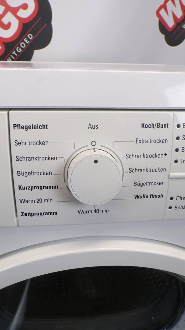 Siemens 2ehands condensdroger - WT46E370EX - 7kg