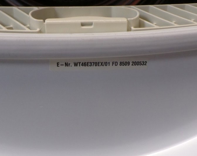 Siemens 2ehands condensdroger - WT46E370EX - 7kg