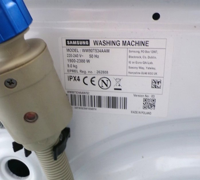 Samsung wasmachine - 9 kg - WW90T534AAW