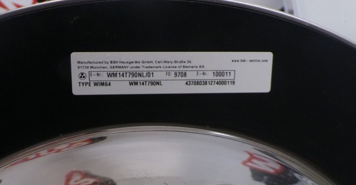 Siemens WM14T790NL 2ehands wasmachine - 8kg