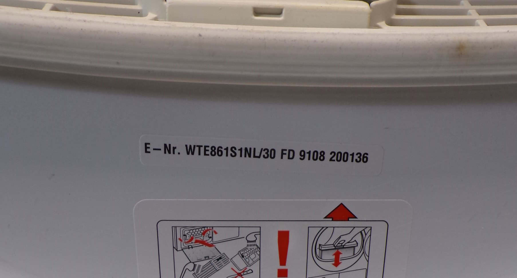 Bosch 2dehands condensdroger - WTE861S1NL