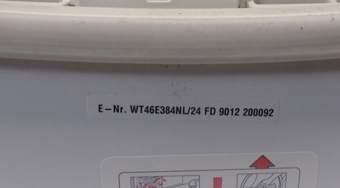 Siemens WT46E384NL condensdroger - 2ehands