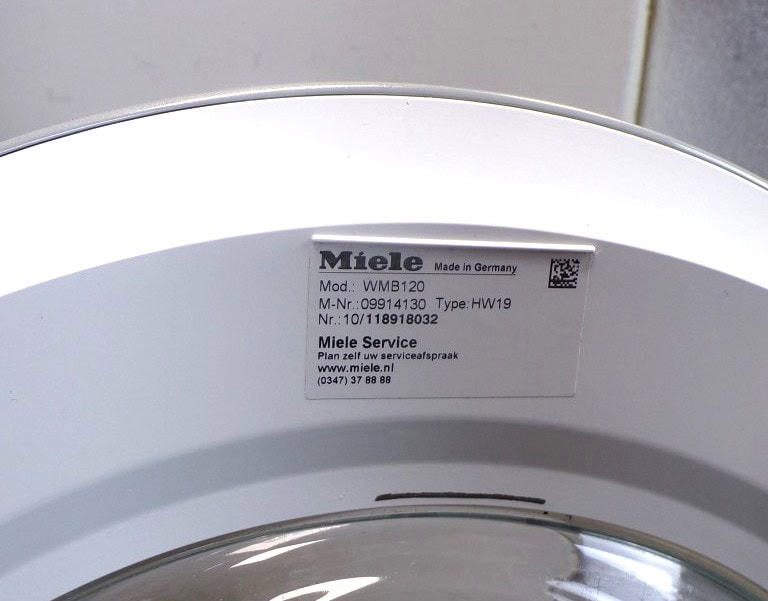 Miele wasmachine - WMB120WPS - 8 kg - 2ehands