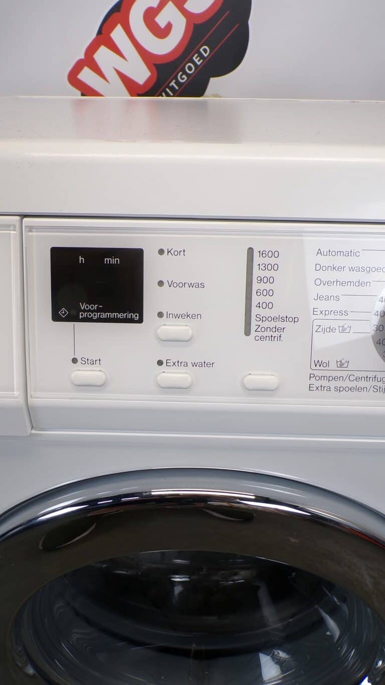 Miele 1600 toeren tweedehands wasmachine