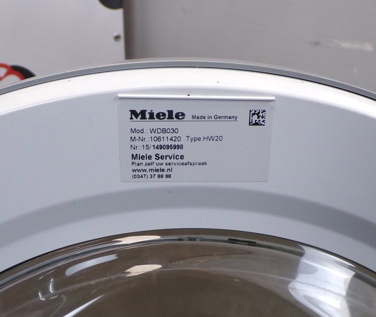 Miele WDB030 wasmachine tweedehands